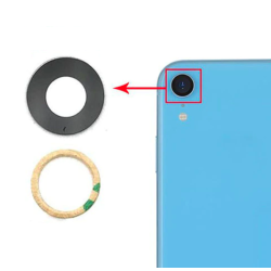 iPhone XR Replacement Rear Camera Glass Lens with Adhesive