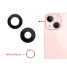 iPhone 13 Replacement Rear Camera Glass Lens with Adhesive